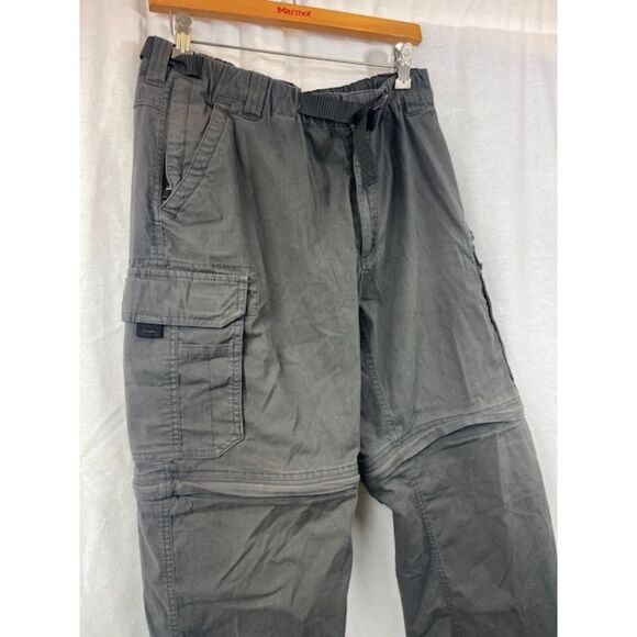 BC Clothing Convertible Cargo Pants Zip Off Pants Shorts M x 30 - Picture 2 of 5
